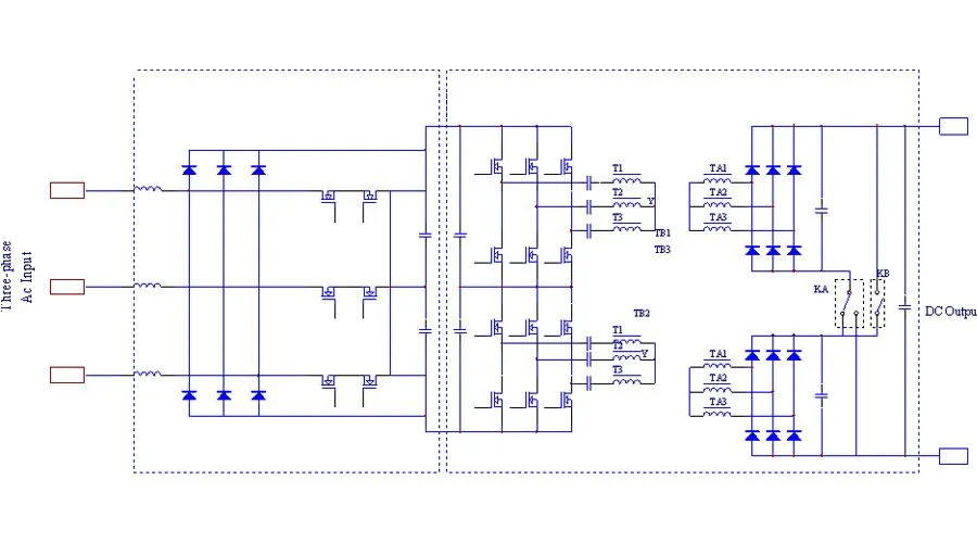 EV Charging Pile topology
