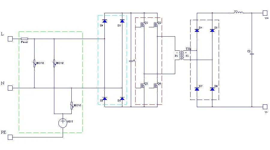 Inverter Welding Machine topology
