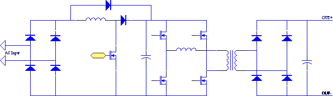 PC supply power stage
