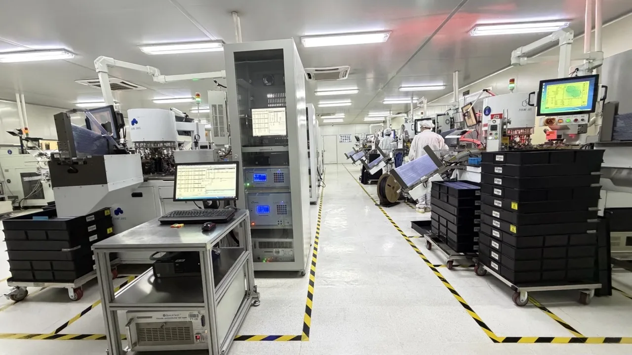Wuxi production floor