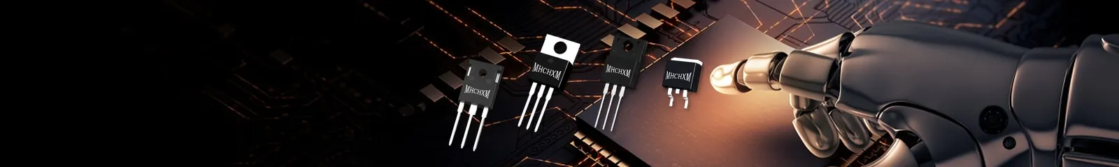 Schottky, fast-recovery and rectifier diodes